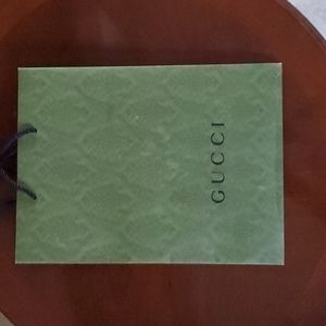 Gucci shopping paper bag